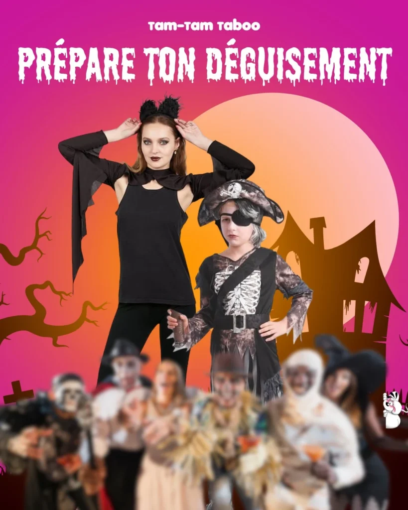 🎃 Halloween arrive chez Tam Tam Taboo ! 👻