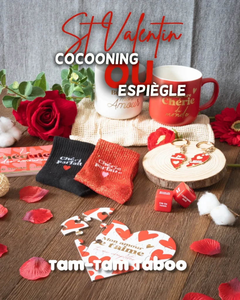 💕 Saint-Valentin : des idées cadeaux qui font fondre ❤️✨