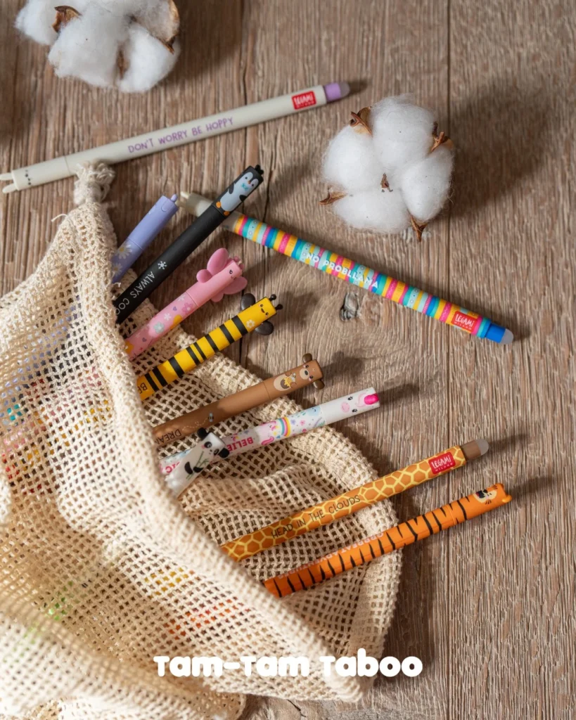 ✏️ Des stylos effaçables fun & stylés