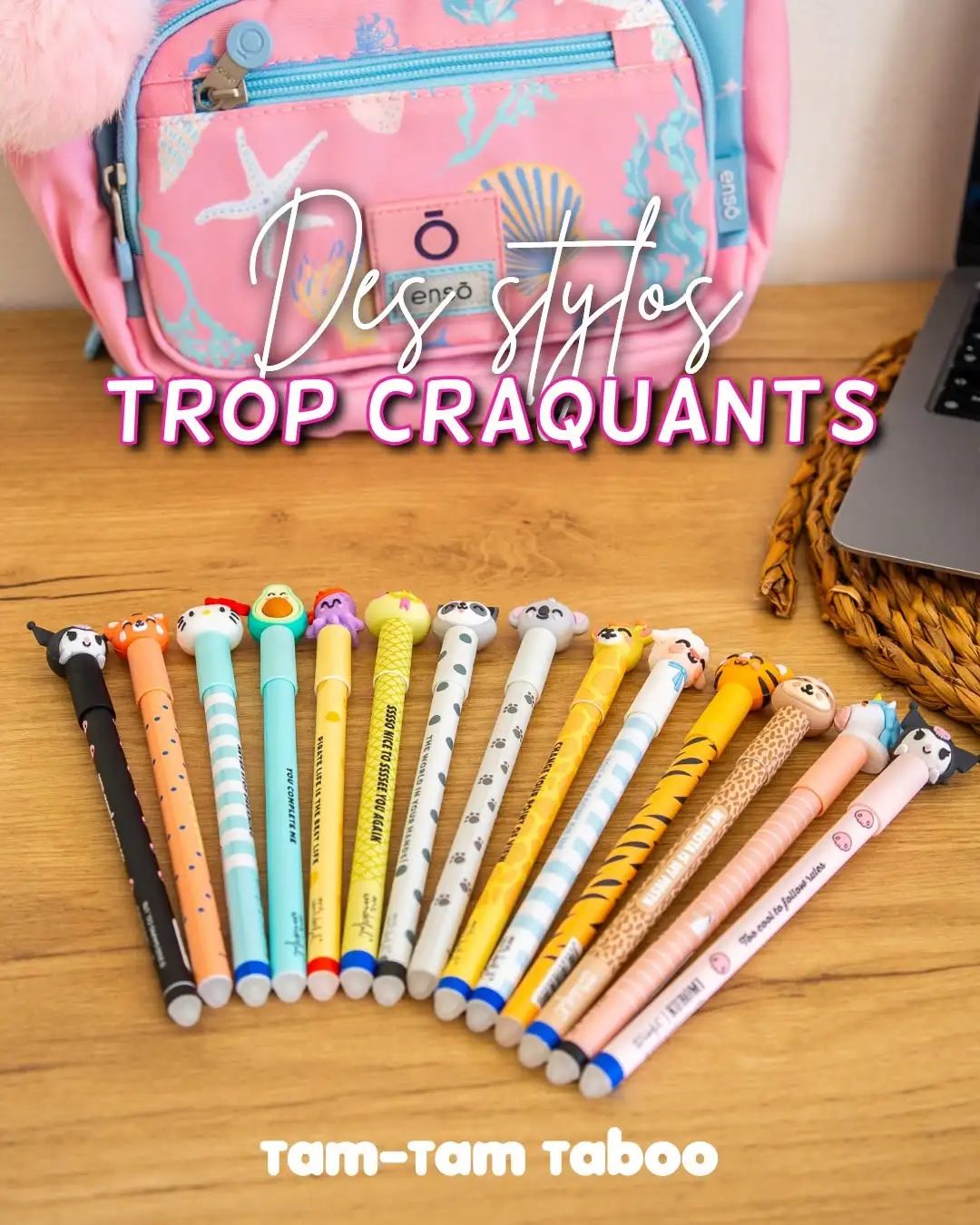 ✏️ Des stylos trop mignons pour une rentrée fun 🐼✨