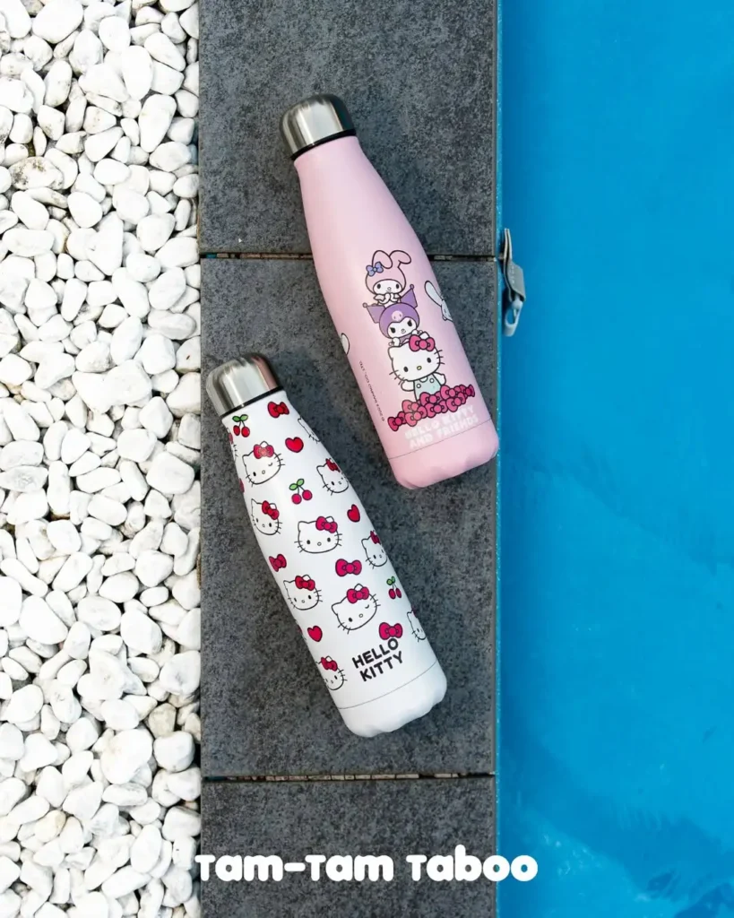 🎀Gourdes Hello Kitty - le kawaii à emporter partout 💗✨