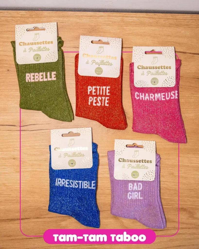 😏 Des accessoires qui ont du caractère ✨🧦