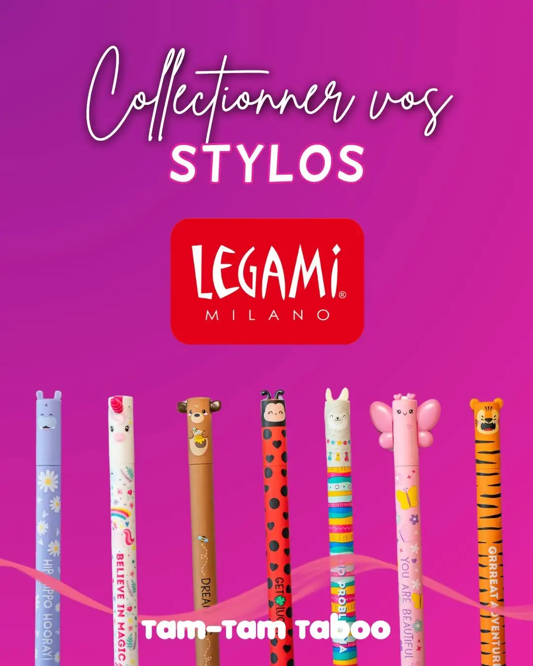 ✍️ Stylos Legami - une touche de kawaii au quotidien 💖